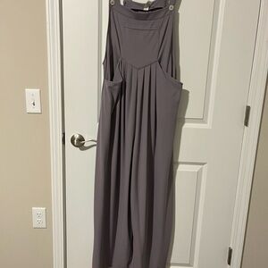 Halara periwinkle overalls